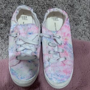 Tie dye sneakers